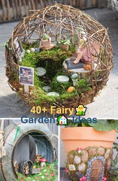 ✨ Transform your garden with these 40+ enchanting fairy garden ideas. Let your imagination soar! 🌼🧚‍♀️ Ideas For Craft Shows, Spring Craft Ideas, Micro Garden, Garden Nook, Tiny Creatures, Fairy Garden Party