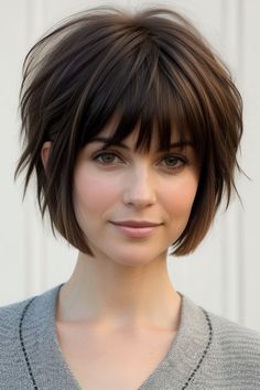 Shoulder Length Bob Haircut, Chic Bob, Long Bob Haircuts, Edgy Short Hair