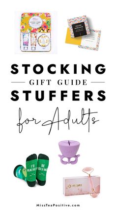 stocking gift guide for adults