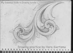 the essential guide to drawing scrolls by hod sterna, illustrated by john wyborn