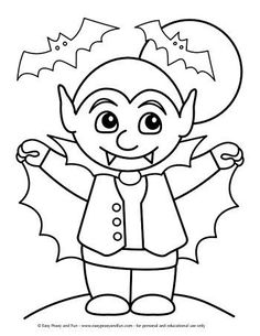 a coloring page with a cartoon character in black and white