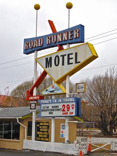 the road runner motel has been closed for business since it's gone to remodel