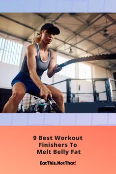 9 Best Workout Finishers To Melt Belly Fat Workout Finishers, Workout Belly, Lean Physique, Belly Button Tattoo, Wheat Belly Recipes, Diet Recipes Flat Belly, Kettlebell Swings