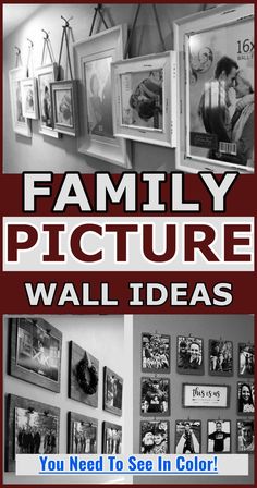 the family picture wall ideas you need to see in color book is available for purchase