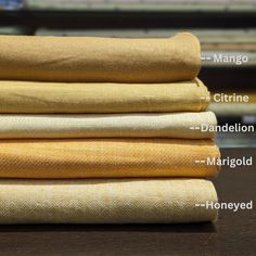 Shirting Yellow Fabrics : Versatile Pure Linen Fabric, Use: Shirts, Dresses, Tops, Palazzos - OrganoLinen Yellow Palette, Fabric Yellow, Linen Pajamas, Flax Plant, Linen Fabrics, Elegant Sophisticated, Create Shirts, European Linens, Natural Fibres