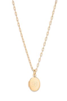 Please note that all sales are final. The Brook & York Initial Mini Oval Locket Necklace is feminine and delicate. The locket necklace is a perfect everyday piece of jewelry. This engravable necklace is the perfect custom gift for a bridesmaid, birthday for her, anniversary, or a gift for yourself. Important Customization Information: A brook & york representative will reach out via email to confirm desired customization after purchase. Production time of your piece does not start until after your customization has been received. Your order will be cancelled if your customization is not confirmed within 1 week from purchase. brook & york- As an American-inspired, American-made company it is important to us that all of our jewelry is made here in the USA with supreme care and loving attenti Engravable Necklace, Oval Locket Necklace, Gold Locket Necklace, Gary Cooper, Oval Locket, Versatile Jewelry, Metal Shop, Custom Initials, A Necklace