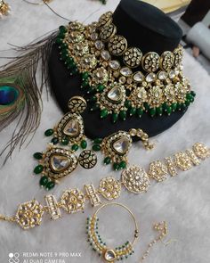 2200 free shipping Bridal Sets Indian Wedding Jewelry, Indian Bridal Fashion, Indian Wedding Jewelry, Fancy Jewellery, Jewellery Inspiration, Bead Jewellery, Wedding Jewelry Sets