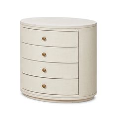 Four Hands Amelia Oval Nightstand angled view Curved Nightstand, Oval Nightstand, Round Nightstand, 2024 Bedroom, Ivory Paint, Dinning Room Design, Modern Candles, Bedside Storage, Oak Coffee Table