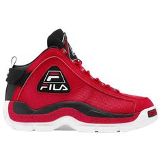 The iconic '90s basketball silhouette of the FILA Grant Hill 2 PDR lets you reconnect with the golden era. FILA logos on the tongue, quarter, and heel let you flash some style, while the padded tongue and collar add undeniable comfort to your strides. FILA Grant Hill 2 PDR features: Leather and synthetic upper gives an upscale look. EVA midsole brings in a bouncy feel. Cushioned footbed offers plush support. Adjustable heel strap allows a customized fit. Rubber outsole delivers excellent tractio Throwback Mid-top Basketball Shoes With Boost Midsole, Throwback High-top Basketball Shoes For Light Sports, Throwback Basketball Shoes With Branded Insole, Retro Mid-top Basketball Sneakers, Throwback High-top Basketball Shoes With Cushioned Footbed, Throwback Basketball Sneakers, Throwback Round Toe Basketball Shoes, High-top Basketball Shoes With Logo For Streetwear, Throwback High-top Basketball Shoes For Sports