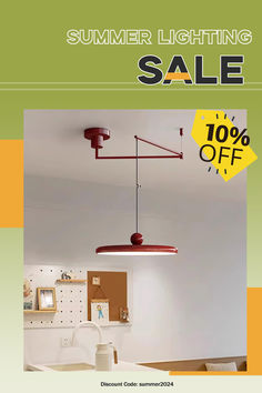 an advertisement for the summer lighting sale