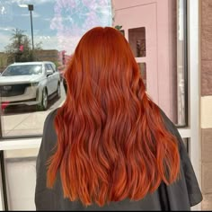 Pumpkin Spice Copper Hair, Copper Pumpkin Hair, Copper Aesthetic Hair, Spicy Copper Hair Color, Fire Orange Hair, Copper Hair Color Aesthetic, Pumpkin Hair Color, Rich Copper Red Hair