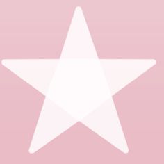 a white star on a pink background