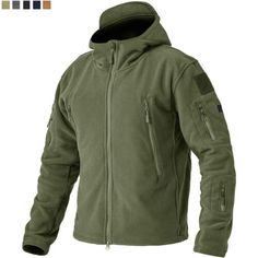 Find ideas and inspiration for Men's Tactical Fleece Jacket Full-Zip Up Outdoor Windproof Hooded Warm Work Coat, Womens Coats Jackets Winter Techwear Hooded Jacket With Fleece Lining, Winter Windproof Fleece Jacket For Hiking, Winter Windproof Hiking Fleece Jacket, Winter Windproof Fleece Jacket For Outdoor Activities, Khaki Hooded Jacket With Fleece Lining For Outdoors, Windproof Fleece Outerwear For Winter Sports, Windproof Fleece Jacket For Winter Hiking, Windproof Fleece Jacket For Winter Outdoor Activities, Hooded Fleece Jacket For Winter Outdoor