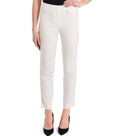 Women's Casual & Dress Pants | Dillard's Chic Cropped Leg Bottoms For Work, Chic Cropped Leg Dress Pants For Office, Elegant Stretch Pants For Daywear, Spring Office Cropped Leg Pants, Chic Cropped Leg Business Casual Bottoms, Chic Cropped Leg Bottoms For Business Casual, Chic Tailored Cropped Leg Dress Pants, Chic Tailored Cropped Pants, Chic Tailored Cropped Dress Pants