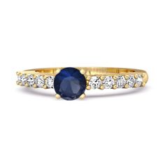 Yellow Plates, Sapphire Solitaire, Blue Sapphire Ring, Blue Plates, Blue Sapphire Rings, Women Ring, Blue Moon, Sapphire Ring, Blue Sapphire