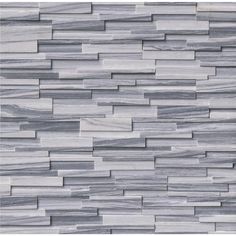 MSI alaska gray 3D ledger panel 6X24 honed marble wall tile LPNLMALAGRY624 3DH 4 Stacked Stone Panels, Ledger Stone, Stone Stacking, Marble Wall Tiles, Veneer Panels, Brick Veneer, Honed Marble, Stone Panels, Grey Exterior