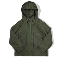 A mountain jacket that can be "Nurturing" has completely different styles in its initial state and after multiple washes and fades.Initial stateThe surface coating of the clothes is complete and smooth, and the color is beautiful and even. Washing stage - Wasteland style - "Nurturing" in progressAfter being washed or worn, the coating peels off to varying degrees, giving it a mottled and aged texture.And after that?The more times it is washed and the longer it is worn, the more obvious the "dama Military Outerwear With Double-lined Hood For Outdoor, Green Techwear Outerwear With Detachable Hood, Military Outerwear For Hiking, Urban Hooded Parka For Outdoor, Techwear Cotton Outerwear For Outdoor, Cotton Techwear Outerwear For Outdoor, Outdoor Cotton Techwear Outerwear, Green Utility Windbreaker With Detachable Hood, Adjustable Hood Solid Hooded Jacket For Outdoor Activities