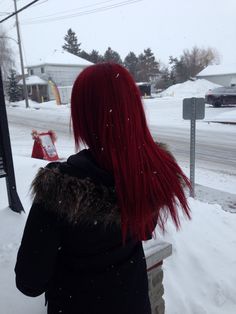 Blood Red Hair, Hair Dye Ideas