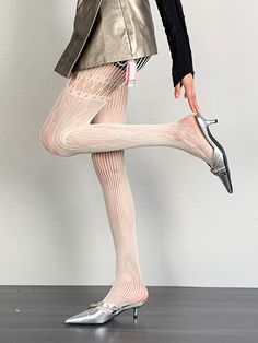 This price is for a pair of tights only, others are not included. Beige Stretch Over-the-knee Stockings, Stretch Over-the-knee Spring Hosiery, Fitted Over-the-knee Spring Hosiery, Spring Over-the-knee Hosiery, Tight Beige Thigh-high Legwear, Chic Stretch Hosiery For Winter, Beige Thigh High Legwear, Over The Knee Party Tights, Tight Thigh-high Beige Legwear