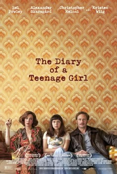 Movie Diary, Diary Of A Teenage Girl, Dvd Collection, Indie Movies, Girl Movies, Alexander Skarsgard, The Diary