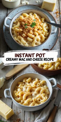 instant pot creamy mac and cheese recipe