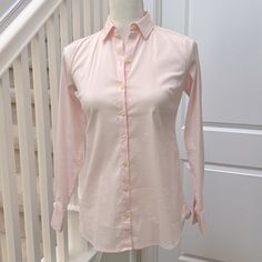 Ann Taylor Button Down Shirt New With Price Tag Pale Pink Long Sleeves Size 0p 75% Cotton / 22% Nylon / 3% Spandex Please See Pictures For Measurements Smoke Free Home I Consider All Offers. Add To A Bundle To Save! Thanks For Checking My Listing. Have A Great Day! Classic Blouse With Placket, Spring Dress Shirt With Placket For Workwear, Spring Dress Shirt With Placket For Daywear, Classic Button-up Top With Functional Buttons, Classic Shirt With Back Button Closure For Spring, Slim Fit Blouse With Button Cuffs, Spring Office Dress Shirt With Button Closure, Spring Workwear Dress Shirt With Button Closure, Slim Fit Button-up Blouse With Buttons