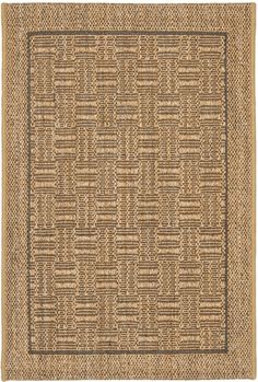 Safavieh Palm PAB359 Power Loomed Rug Beach Rugs, Sisal Area Rugs, Urban Decor, Carpet Texture, Brown Furniture, Natural Area Rugs, Decorating Styles, Mirrored Nightstand, Rishikesh