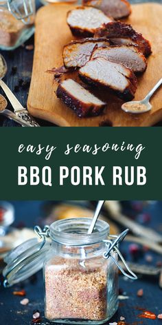 bbq pork dry rub seasoning recipe Bbq Pork Recipes, Club Sandwich Recipes, Pork Seasoning, Bbq Hacks, Pork Rub