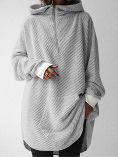 Loose Plain Hooded Hoodies & Sweatshirt, Gray / XXL Comfy Long Sleeve Sweatshirt For Loungewear, Cozy Fit Crew Neck Hoodie For Loungewear, Comfy Crew Neck Hoodie For Loungewear, Gray Cozy Fit Sweats, Cozy Sweatshirt With Kangaroo Pocket For Loungewear, Long Sleeve Hoodie With Kangaroo Pocket For Loungewear, Cozy Long Sleeve Loungewear Sweatshirt, Cozy Loungewear Sweatshirt, Cozy Long Sleeve Sweatshirt For Loungewear