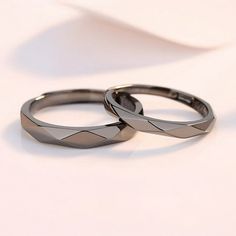 925 Sterling Italian Silver Lover Adjustable Ring For Couple Set Black and ring for men and women a simple light and love ring for lovers Material: copper Color: as the picture shows, (Due to the difference between different monitors, the picture may have slight color difference. please make sure you do not mind before ordering, Thank you!) Package weight: 5g Package size: 5x5x1cm,(Please allow 1-3mm error due to manual measurement. please make sure you do not mind before ordering.) Crow Ring Op Valentines For Her, Italian Ring, Couple Rings Silver, Ring For Couple, Couple Ring Design, Promise Ring Set, Promise Rings For Couples, Couple Set, Heart Shaped Rings