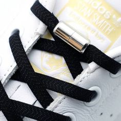 Say goodbye to regular shoelaces and do your laces the easy way with these no tie, no effort metal screw locking laces. Whether your just tired of doing your own laces or bored of being asked to do someone else's you'll wonder why you didn't get these laces earlier. Works For Everyone: No tie laces are great for runners and triathletes, walkers, hikers, bikers, kids, elderly, individuals lacking fine motor skills and everyone in-between. One size, adjustable to every shoe size. Length: 1m Diameter: 0.6cm Package contains 2 laces and 2 metal screw buckles. Choose from different colours No Tie Shoelaces, Elastic Shoe Laces, Flat Shoe, Tie Shoelaces, Metal Lace, Makeup Items, Silver Accessories, Bangles Jewelry, Work Shoes