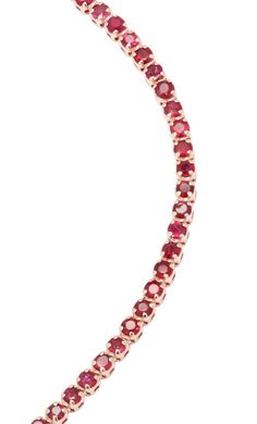 Carv Jewels presents an extraordinary tennis bracelet made of 18K Gold placed round brilliant natural red RUBY.This breathtaking tennis bracelet flaunting with 1.75ct total Real 1.50MM natural rubies, crafted from 18K Gold for a classic and timeless look.This unique jewelry will make you look elegant, fit all-occasions, is a must-have piece in your jewelry collection.More Details: Elegant Package included FREE Shipping 100% Natural Ruby.ApproximateTotal Weight- 2.20 GramsRuby Weight- 1.75 CtNet Sapphire Tennis Bracelet, Buy Earrings Online, Ruby Bracelet, Gems Bracelet, Buy Earrings, Gold Bracelet For Women, Sapphire Bracelet, Ruby Jewelry, Bridal Bracelet