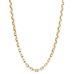 There’s always room for a timeless treasure you can go to when you need something that will stack amazingly or look great on its own. This stunning Toscano double oval Forzantina neck chain is crafted in Italy with the finest 14k yellow gold. You’ll love having a versatile piece made in the tradition of Italy’s renowned artisans. Classic Gold-tone Necklace With Solid Link Construction, Fine Jewelry Box Chain Necklace With Oval Link, Classic Gold-tone Necklaces With Solid Link Construction, Classic Gold-tone Necklaces With Solid Link, Classic Gold-tone Necklaces, Timeless Formal Chain Necklace, Timeless Oval Chain Jewelry, Timeless Oval Gold Chain Jewelry, Everyday Luxury Oval Link Chain Necklace