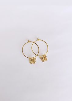 ♥Beautiful 24k Gold Plated butterfly earrings! ♥Available in hoops, huggies, or hooks. ♥Handmade with love <3 Delicate Adjustable Gold Hoop Earrings, Delicate Gold Hoop Earrings Nickel-free, Delicate Gold Hoop Earrings Nickel Free, Hypoallergenic Butterfly-shaped Yellow Gold Jewelry, Hypoallergenic Yellow Gold Butterfly Jewelry, Hypoallergenic Butterfly Yellow Gold Jewelry, Delicate Gold Hoop Earrings For Pierced Ears, Gold Delicate Hoop Earrings, Everyday Gold Butterfly-shaped Jewelry