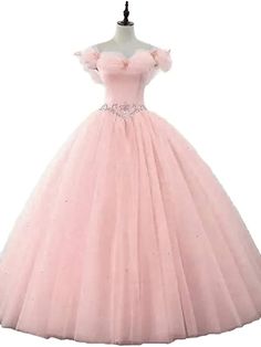 Sleeveless Gown For Quinceanera And Prom Season, Sleeveless Quinceanera Dress For Debutante Ball, Elegant Sleeveless Tulle Quinceanera Dress, Tulle Floor-length Quinceanera Dress For Debutante Ball, Fitted Sleeveless Quinceanera Dress For Debutante Ball, Floor-length Tulle Quinceanera Dress For Debutante Ball, Sleeveless Quinceanera Dress For Wedding, Sleeveless Embellished Ball Gown For Quinceanera, Pink Sleeveless Quinceanera Dress For Debutante Ball