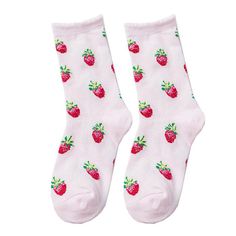 Strawberry Fields Socks Boogzel Apparel, Png Clothes, Dr Shoes, Soft Clothes, Strawberry Fields, Sock Gifts