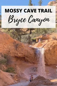 If you're going to Bryce Canyon National Park, be sure to add the Mossy Cave Trail to your list! It's an easy hike that leads to a beautiful waterfall.
#brycecanyon
#hiking
#visitutah