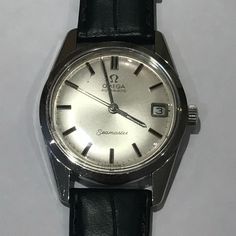 An Omega Seamaster Automatic Circa 1960 in a stainless steel case. The watch has been recently serviced by a Omega registered service shop and has a two year warrantee until June 2020. It has a spare metal strap which comes with the watch for you to have a choice. The leather strap is brand new and the metal strap is second hand. They are not Omega straps but are the correct size and genuine leather and stainless steel. Retro Silver Watch Accessories With Subdials, Silver Retro Watch Accessories With Subdials, Retro Silver Watch Accessories For Anniversary, Retro Silver Watch Accessories For Formal Occasions, Vintage Silver Watch Accessories For Business, Vintage Silver Watches For Business, Vintage Silver Business Watch, Silver Vintage Business Watches, Vintage Silver Automatic Watch Accessories