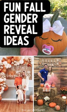 Fall gender reveal ideas. Nursing Gender Reveal Ideas, Gender Pumpkin Reveal, Fall Reveal Party Ideas Gender, Halloween Gender Reveal Pictures, Halloween Twin Gender Reveal, Neutral Halloween Gender Reveal, Fall Inspired Gender Reveal, Pink And Blue Halloween Gender Reveal, What Will Pumpkin Be