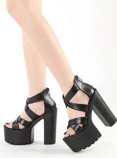 Color: blackSizes: 35,36,37,38,39,40,41,42Material: microfiberProduct category: fishmouth sandalsToe shape: round headMaterial: PUMaterial: microfiberHow to wear: back zipper Chunky Platform Open Toe Wedge Sandals, Chunky Platform Sandals With Eva Round Toe, Chunky Platform Open Toe Beach Heels, Chunky Platform Open Toe Heels For The Beach, Chunky Platform High Heel Sandals In Eva, Open Toe Platform Block Heels For Beach, Beach Sandals With Open Toe Synthetic Material, Black Synthetic Chunky Platform Heels, Chunky Platform Open Toe Sandals