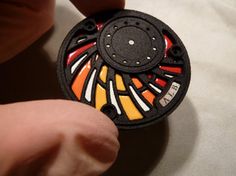 French watchmaker Atelier le Brézéguet uses 3-D printing to make unique dials for its limited edition wristwatches. 3d Printed Watch, Colorful Watches, Art Watch, 3d Printer, Wrist Watch, Leather Bracelet