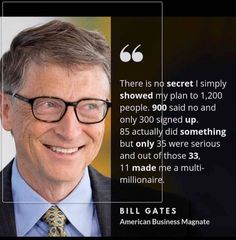 bill gates quote about the secret service to america's most successful business person,