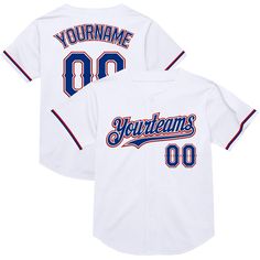 a baseball jersey with the name and number on it, that says yourname 90