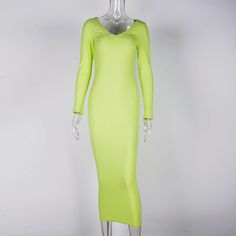 FREE SHIPPING Ribbed Winter Party Bodycon Dress Outfiters JKP3441 Green Long Sleeve Bodycon Summer Dress, Green V-neck Stretch Bodycon Dress, Spring Long Fitted Bodycon Dress, Long Stretch Bodycon Dress For Spring, Spring Long Solid Bodycon Dress, V-neck Stretch Bodycon Dress For Spring, Green Bodycon Maxi Dress For Spring, Spring V-neck Stretch Bodycon Dress, Spring Green Bodycon Maxi Dress