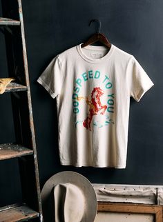 the "godspeed" tee in vintage white – imogene + willie Imogene And Willie, Cowboy Disco, Christmas Wishlist 2022, Nashville Shopping, Brown People, Product Still Life, Imogene Willie, Retro Cowgirl, Texas Farm