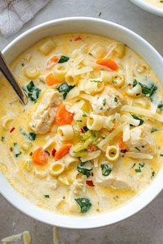 Chicken Noodle, Creamy Chicken, Chicken Soup, Soup Recipe, Soups Stews, Soups And Stews, Crock Pot