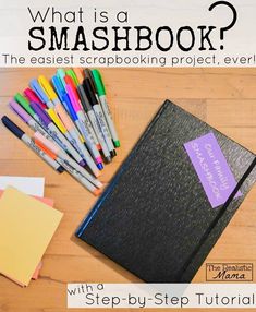 an image of a facebook page with the text what is a smashbook?