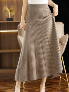 Season : Autumn/Winter

Fabric Type : Knitted

Waistline : Natural

Dresses Length : Ankle-Length

Silhouette : Pleated

Pattern Type : Solid

Style : Office Lady

Material : Wool

Gender : Women

Elasticity : Medium Strecth

Fit Type : Regular Fit
 


 


M:Circumference 113cm,Length 83cm,Weight 45-55kg


L:Circumference 114cm,Length 84cm,Weight 55-65kg


XL:Circumference 115cm,Length 85cm,Weight 65-75kg Casual Maxi Skirt, Natural Dresses, Long Pleated Skirt, Pleated Pattern, Skirt Office, Korean Fashion Fall, Pleats Pattern, Nature Dress, Office Skirt