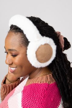 This C.C Faux Fur Earmuffs for Women in Ivory Camel is the only accessory missing from your closet. With the fur accents and adjustable band, these will keep you warm and stylish! Features:C.CStyle: EMS4491CML/IVYColor: Ivory CamelEar muffs Faux fur Adjustable band CC logo on side Fur Earmuffs, Animal Shoes, Cc Beanie, Ear Muffs, Youth Shoes, Boutique Tops, Shoe Gifts, Judy Blue Jeans, Jumpsuit Shorts Rompers