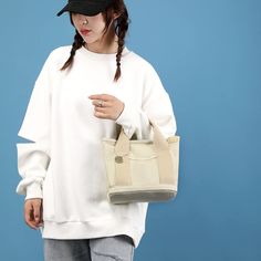 〖Simple Japanese style〗 The plain canvas material is matched with a retro version, with a strong Japanese style, which can be used as a daily bag with various clothes, simple and versatile 〖Daily Size〗The size is 9*8.3*6in, which can accommodate daily items such as A4 books, MINI tablets, mobile phones, small cosmetic bags, wallets, etc. Hardware zipper, smooth opening and closing, regular stitching 〖Fine workmanship〗 This hobo handbag is made of thick and durable high-density canvas, which is w Casual Beige Satchel With Double Handle, Casual Double Handle Canvas Bag, Khaki Canvas School Bag, Khaki Canvas Bag For School, Khaki Cotton Shoulder Bag For Daily Use, Beige Cotton Satchel For School, Casual Beige Tote Satchel, Casual Beige Canvas Satchel Bag, Casual Khaki Tote Shoulder Bag